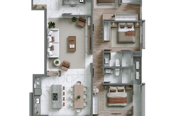 Alva Residencial, Praia de Mariscal, Bombinhas