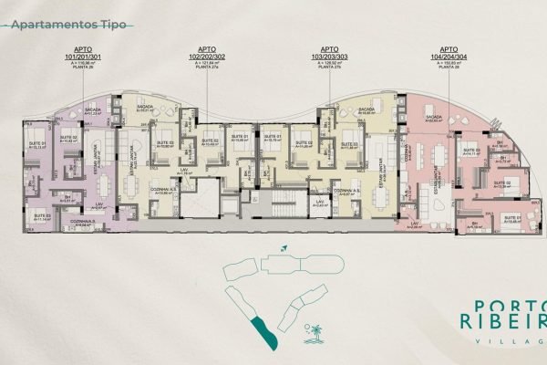 apartamento frente-mar em bombinhas