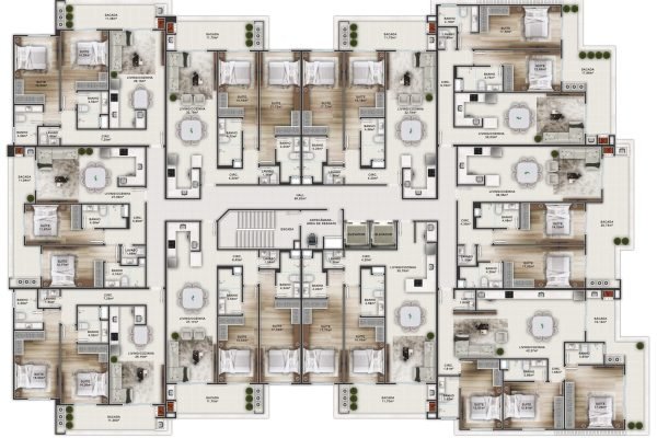 Concept Residence, Bombas