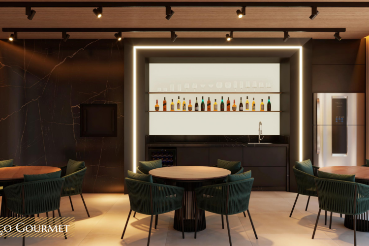 Flat na planta em Mariscal