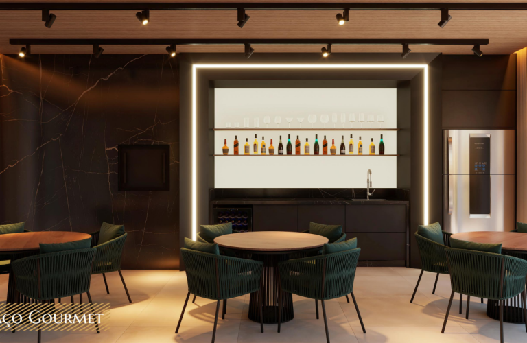 Flat na planta em Mariscal