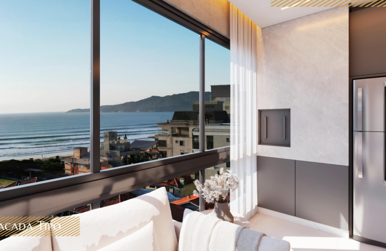 Flats com vista para o mar em Mariscal