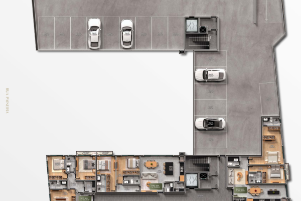 Villa Viek - Apartamentos na planta em Bombinhas